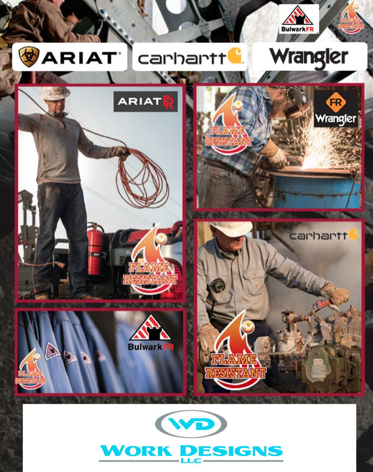 Ariat, Carhartt, Bulwark, Wrangler FRC Catalog
